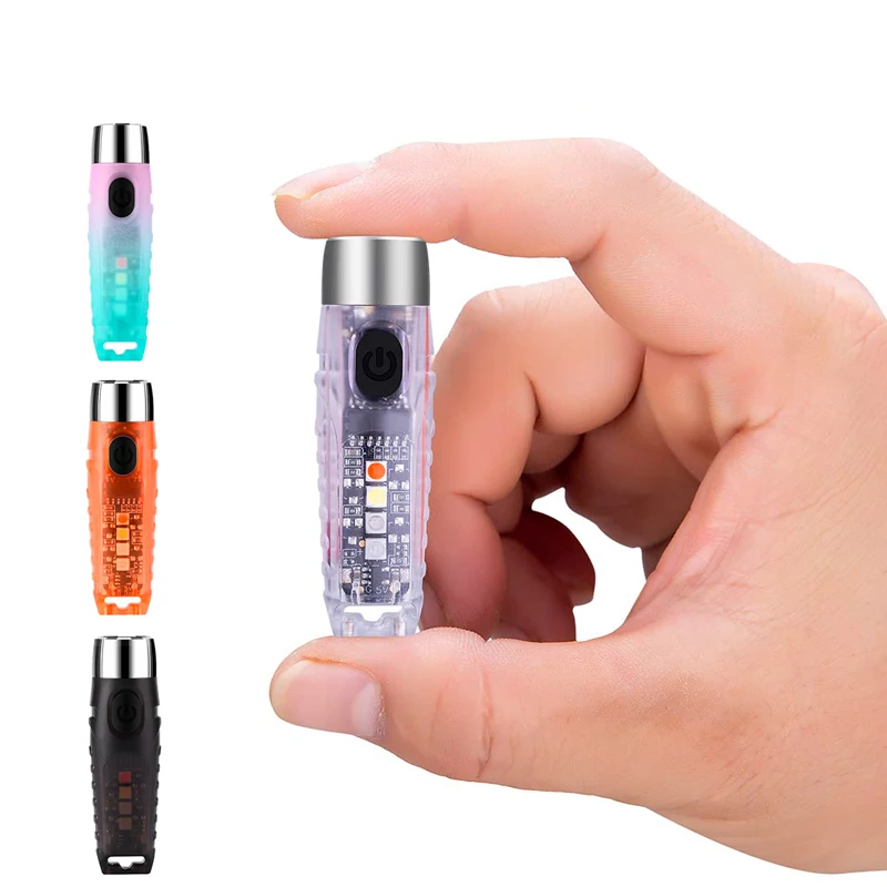 Edc (Every Day Carry - Mini anahtarlık fenerleri EDC günlük kullanım