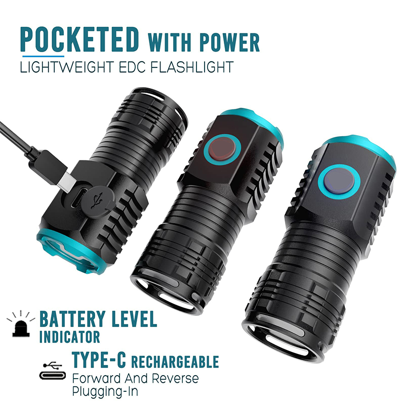 Tip-c USB şarj edilebilir cep  - Edc (Every Day Carry incelemesi ve fiyatı