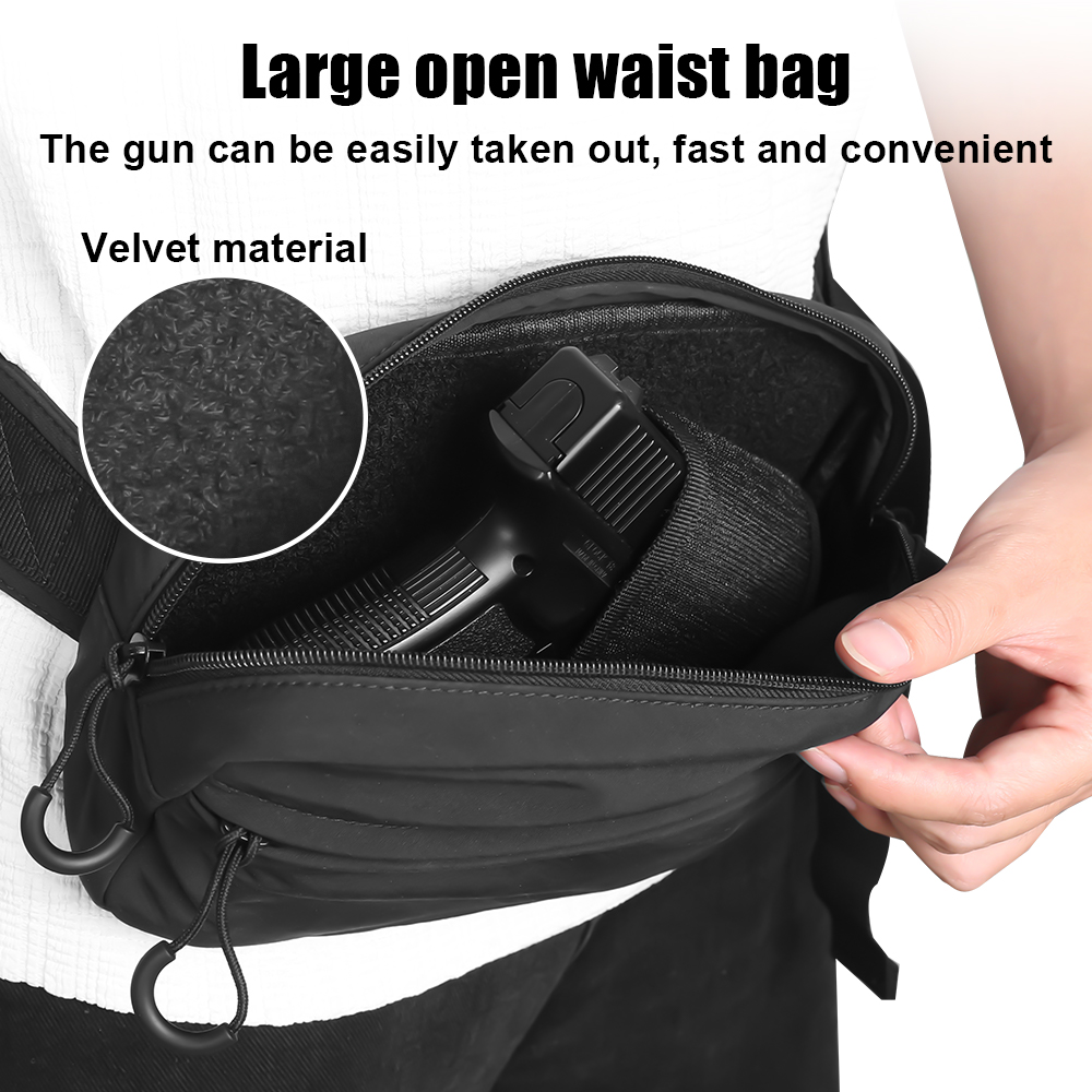 Taktik Crossbody Çanta Tabanca - Edc Pistol Carry Bag incelemesi ve fiyatı