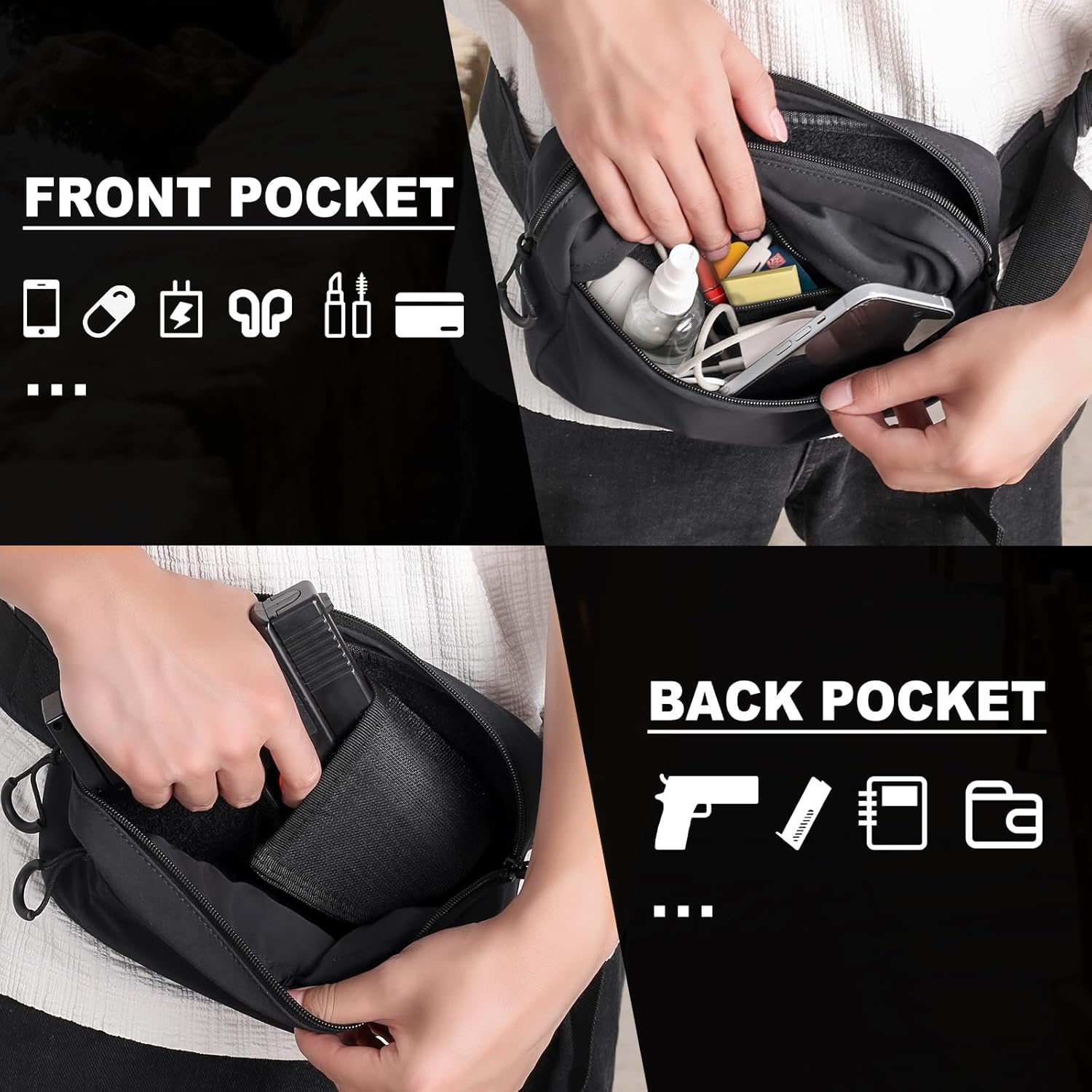 Kılıflı Taktik Fanny Paketi Gi - Edc Pistol Carry Bag incelemesi ve fiyatı